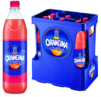 Orangina Rouge 6 x 1,0 Liter (PET/Mehrweg)