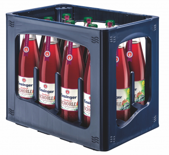 Ensinger Direktsaft Apfel-Johannisbeer-Schorle 12 x 0,75 Liter (Glas/Mehrweg)