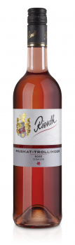 Weingut Rienth Muskat Trollinger Ros feinherb 0,75 Liter (Glas/Pfandfrei)