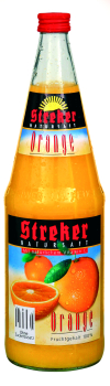 Streker Milde Orange 6 x 1,0 Liter (Glas/Mehrweg)