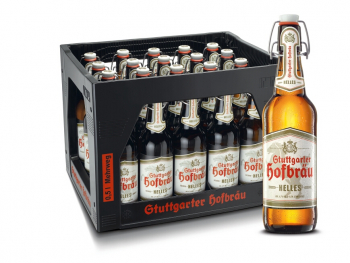 Stuttgarter Hofbru Helles 20 x 0,5 Liter (Glas/Mehrweg)