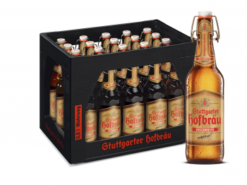 Stuttgarter Hofbru Kellerbier 20 x 0,5 Liter (Glas/Mehrweg)