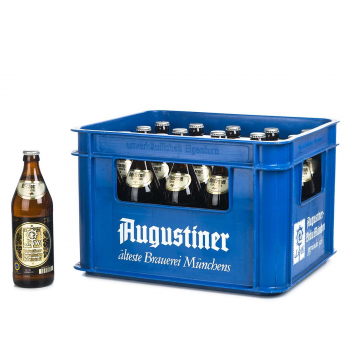 Augustiner Bru Edelstoff 20 x 0,5 Liter (Glas/Mehrweg)