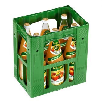 Kumpf Naturtrber Apfelsaft 6 x 1,0 Liter (Glas/Mehrweg)