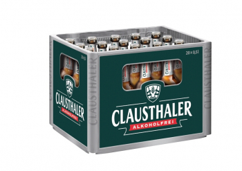 Clausthaler Original Alkoholfrei 20 x 0,5 Liter (Glas/Mehrweg)