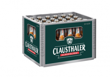 Clausthaler Original Alkoholfrei 24 x 0,33 Liter (Glas/Mehrweg)