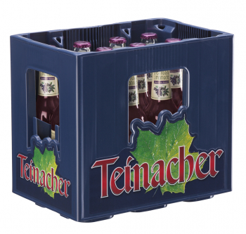 Teinacher Genuss-Limonade Johannisbeer-Holunder 12 x 0,33 Liter (Glas/Mehrweg)