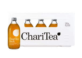 ChariTea black 20 x 0,33 Liter (Glas/Mehrweg)