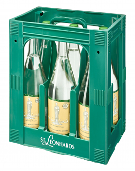 St. Leonhards Quelle Medium 6 x 1,0 Liter (Glas/Mehrweg)