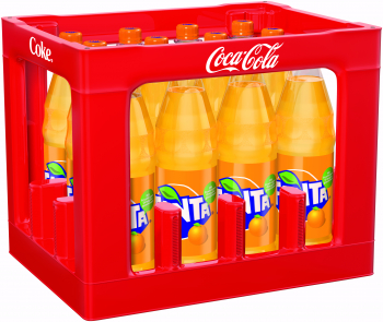 Fanta Orange 12 x 1,0 Liter (PET/Mehrweg)