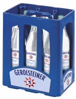 Gerolsteiner Medium 6 x 1,0 Liter (Glas/Mehrweg)