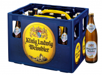 Knig Ludwig Weissbier Alkoholfrei 20 x 0,5 Liter (Glas/Mehrweg)