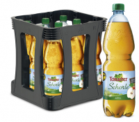 Teinacher Direktsaftschorle Apfel 9 x 1,0 Liter (PET/Mehrweg)